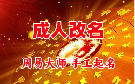 罗山成人改名-找大师一对一改名先分析后改名